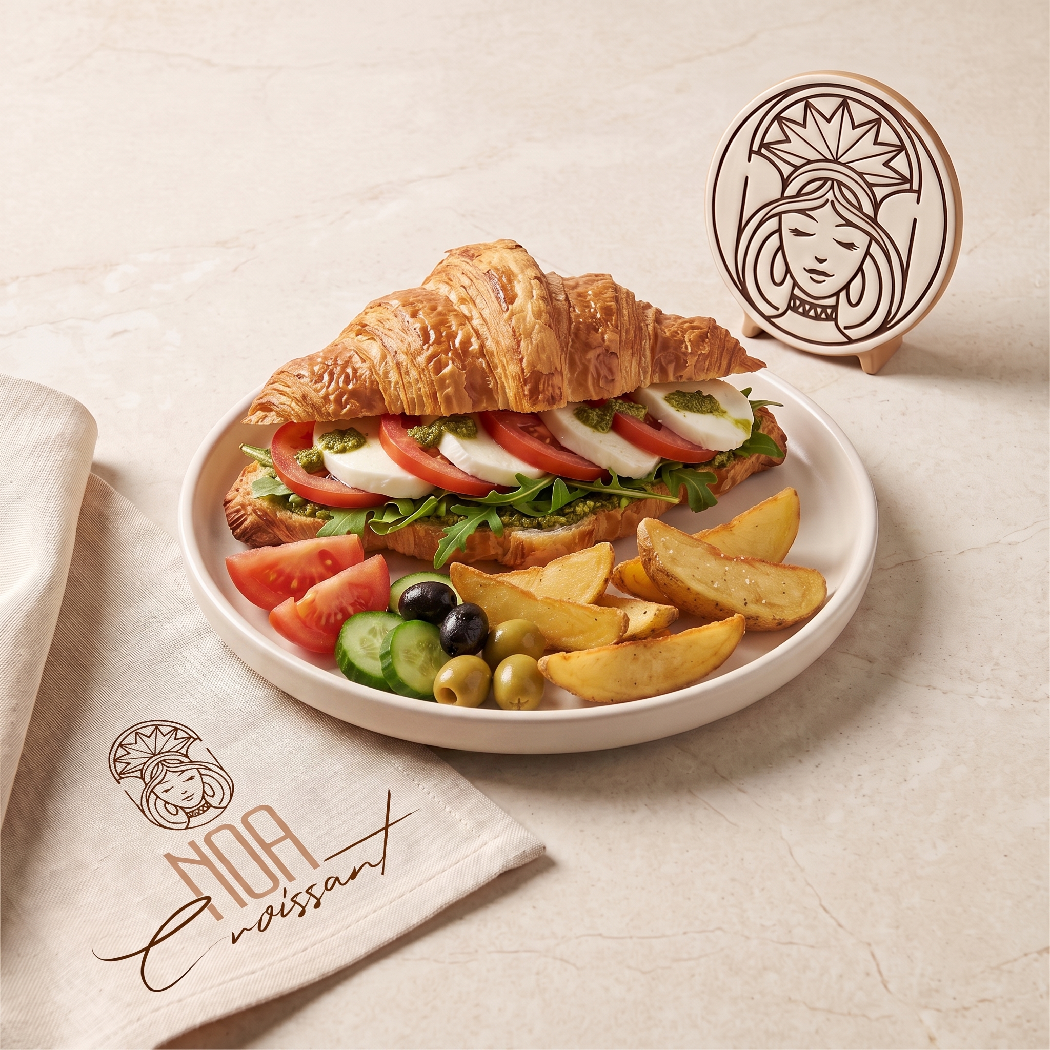 Pesto Milano Kruvasan